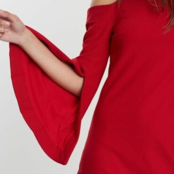 NEW - ELLIATT - Tempo Dress in Red - Picture 6 of 8